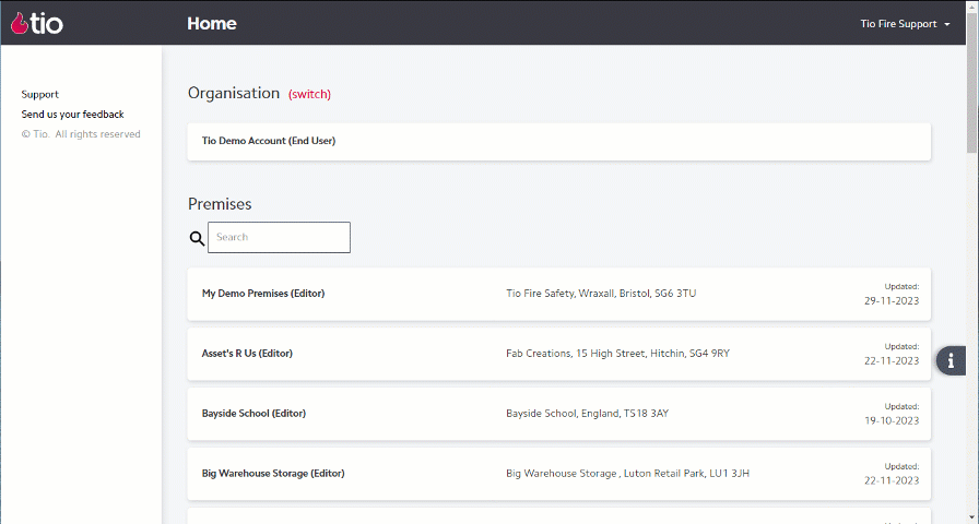 Select your Org to set up Custom Tasks